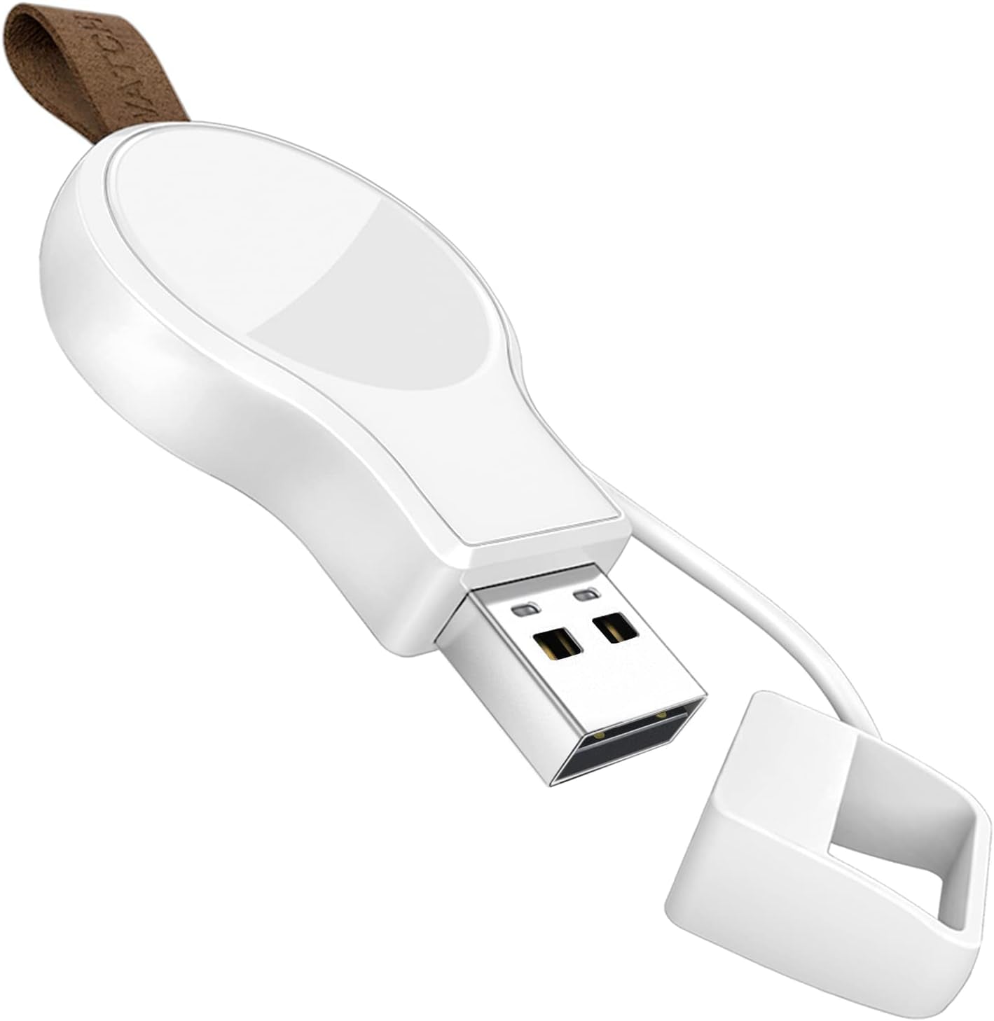 Portable Charger for Apple Watch  Iwatch USB Wireless Charger, Travel Cordless Charger