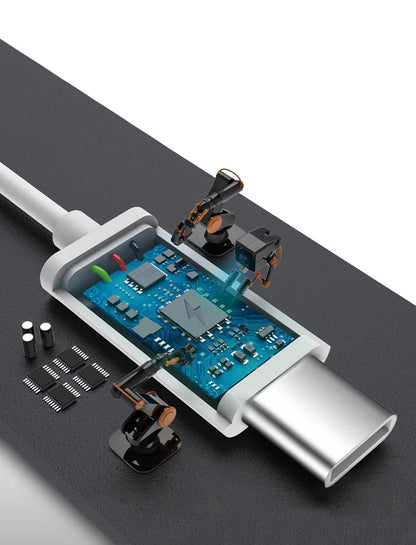 Quick Charge USB-C Cord Fast Charging Wire USB Power Cable Extension Lead