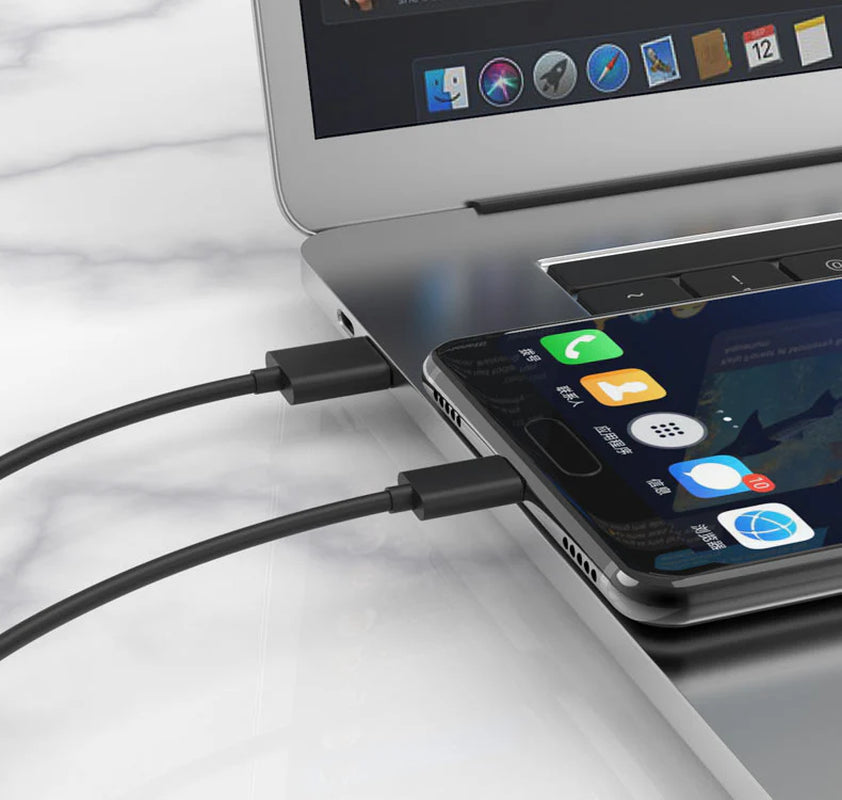 Quick Charge USB-C Cord Fast Charging Wire USB Power Cable Extension Lead