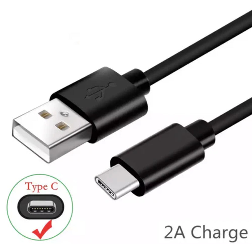 Quick Charge USB-C Cord Fast Charging Wire USB Power Cable Extension Lead